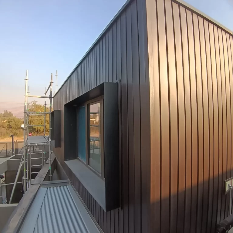 Instalación de siding PVC